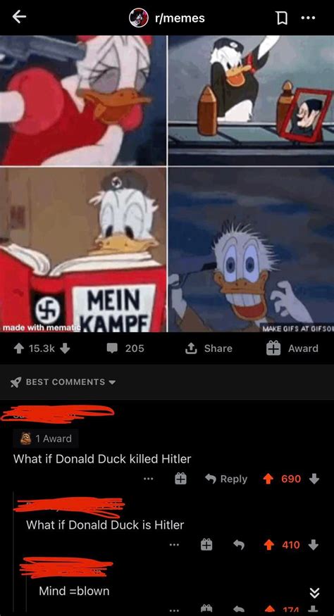 Cursed Donald Duck Rcursedcomments