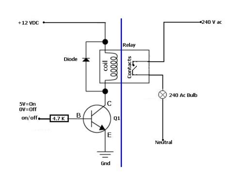 Circuit Diagram Relay Switch