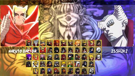 Naruto Ultimate Ninja Blazing Mugen Game Exagear Android 2023 Youtube