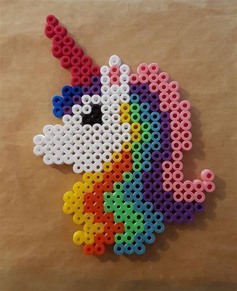 Unicorn Diy Perler Bead Crafts Easy Perler Beads Ideas Diy Perler Beads