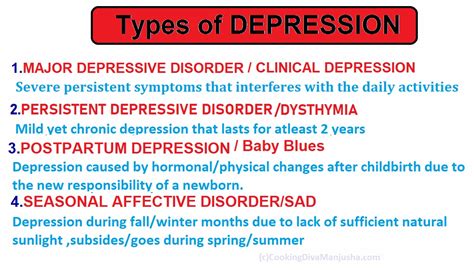 Most Common Types Of Depression Vrogue Co