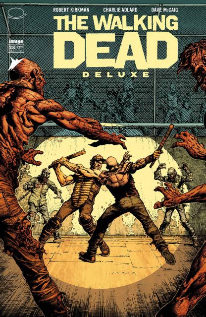 The Walking Dead Deluxe 28 Finch And Mccaig Cover Fresh Comics