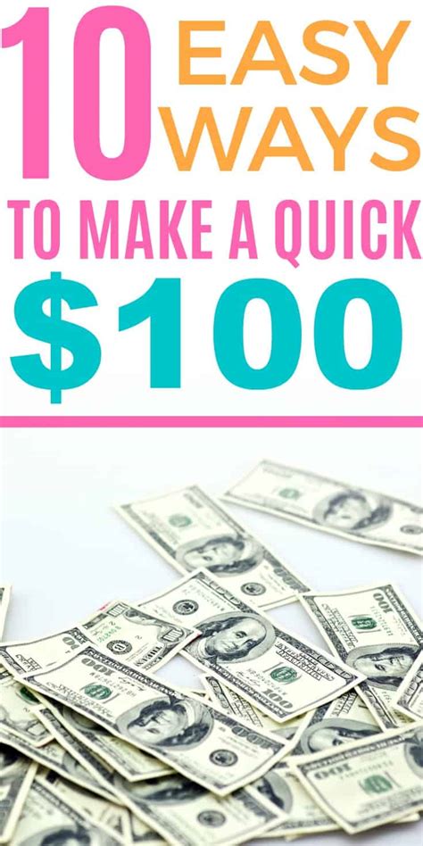 10 Easy Ways To Make A Quick 100 The Million Dollar Mama