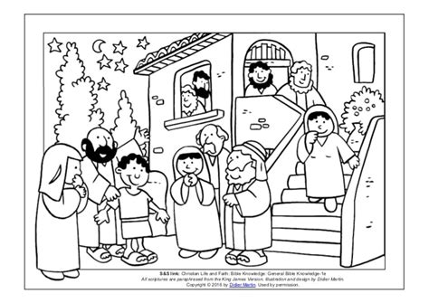Download all 52 coloring pages. Coloring page- The acts of the apostles: Sleeping in class