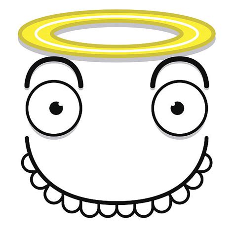 Best Cartoon Of Angel Face Illustrations Royalty Free Vector Graphics And Clip Art Istock