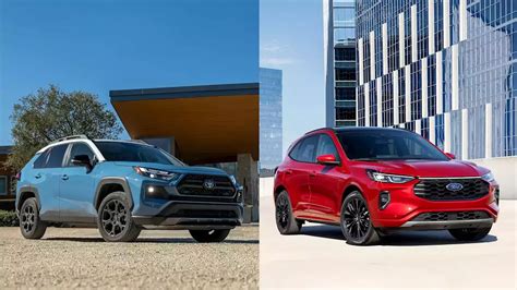 2023 Ford Escape Vs Toyota Rav4 Which Compact Suv Is Better