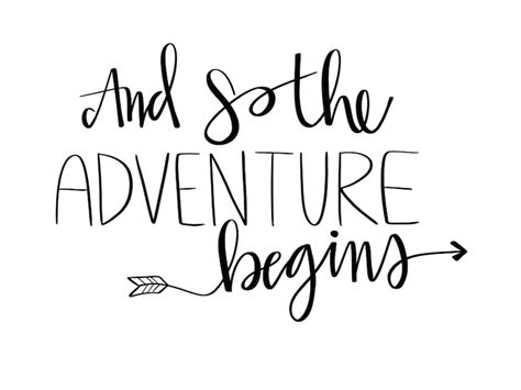And So The Adventure Begins Svg Png  Digital File Etsy
