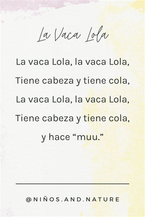 Popular Spanish Nursery Rhymes Free Ways To Teach Your Child Spanish