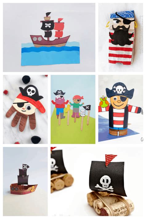 Ahoy Matey 20 Awesome Pirate Crafts For Kids