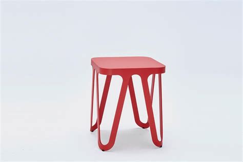 Yellow Loop Stool By Sebastian Scherer For Sale At 1stdibs
