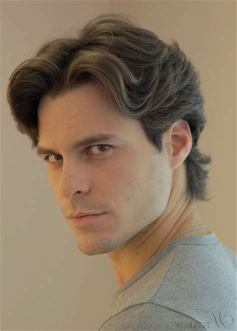 Middle Part Hairstyles Men Wavy Hairstyles Medium Mens Hairstyles