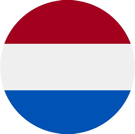 Round Netherlands Flag PNG All