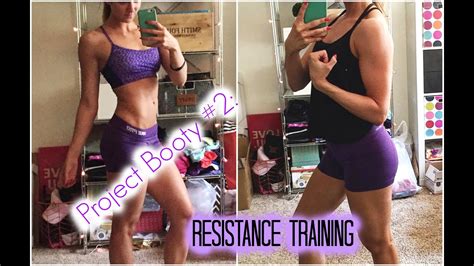 Project Booty 2 Resistance Training Youtube