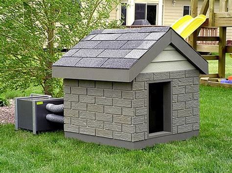 Homemade Climate Control Dog Houses For Cheap Pitbulls Go Pitbull
