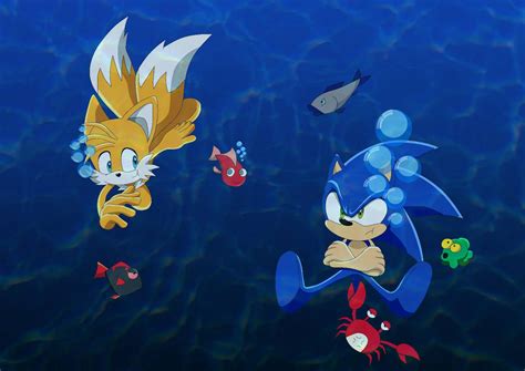 Sonic Cant Swim By Artsonx On Deviantart
