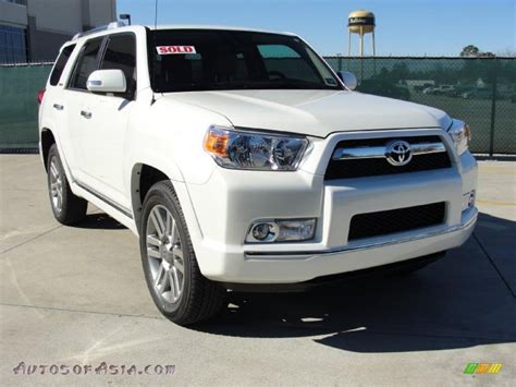2011 Toyota 4runner Limited In Blizzard White Pearl Photo 18 021813