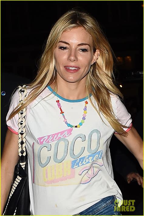 Sienna Miller Steps Out For A Night On The Town In London Photo