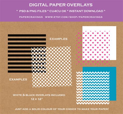 difference   digital paper pattern
