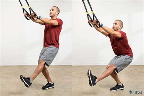 Trx Exercises Single Leg Squat Fitbit Blog