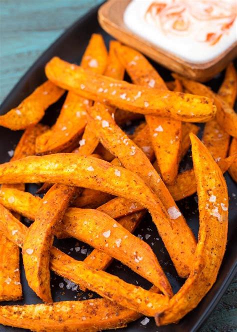 Air Fryer Sweet Potato Fries Simply Happy Foodie