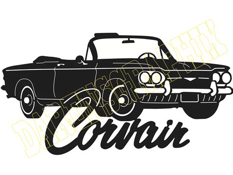 File Dxf Chevy Corvair Etsy