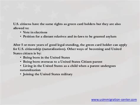 Select your entity type and desired turnaround. Difference Between a U.S. Green Card and U.S. Citizenship
