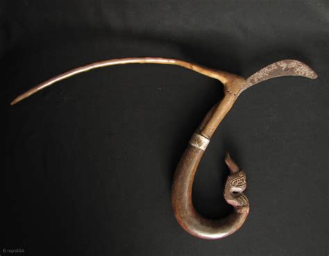 Khmer Rice Cutter Nice Old Rice Sickle From Cambodia With Decorative