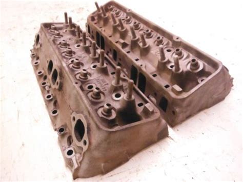 Sell Rare Solid Bb Chevy Aluminum Cylinder Heads Cast