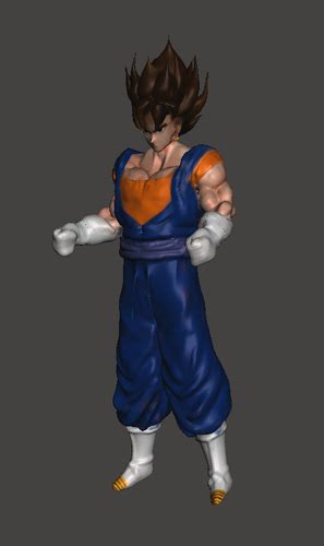 Taken straight from dragon ball fighterz's files, comes with original rigging, weights intact. 3D Printed Vegeth - Dragon Ball Z by Gnarly 3D Kustoms | Pinshape