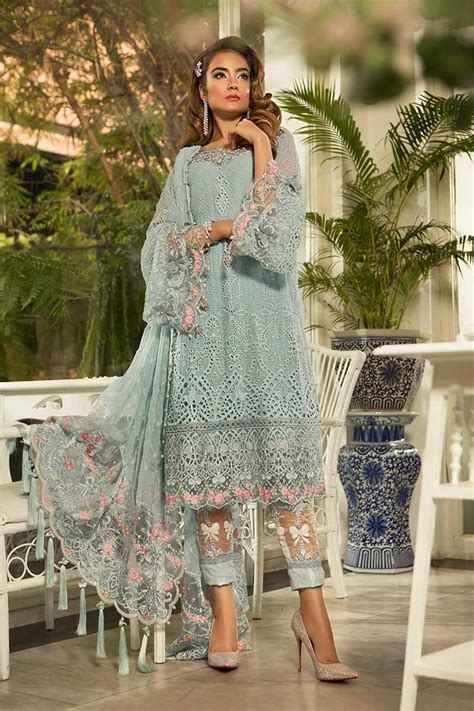 Best Eid Women Dresses Maria B Mbroidered Eid Collection 2020 2021 In