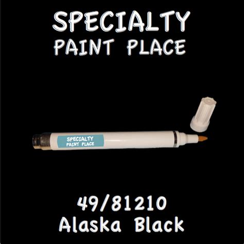 Alaska Black Matte Tiger Touchup Paint Pen