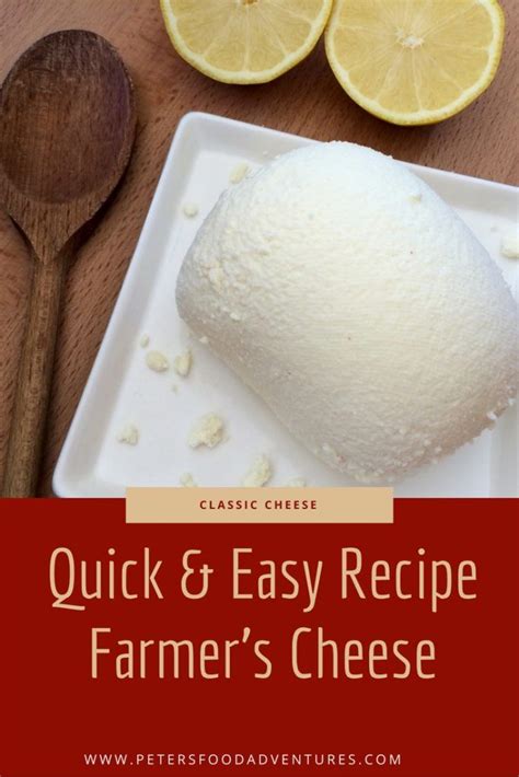 This Farmers Cheese Recipe Is Such A Time Saver Using Lemon Juice Or
