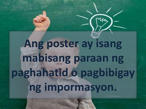 Presentation1 Filipino Pagbuo Ng Makabuluhang Posterposter Makin
