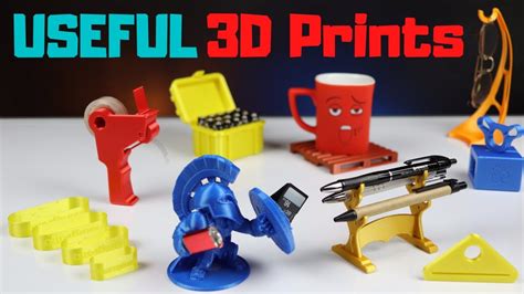Useful Things To 3d Print 12 Practical 3d Prints Youtube