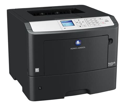 I acknowledge that konica minolta may send me further information about products or services. Bizhub 4700P Printer - CopyFaxes