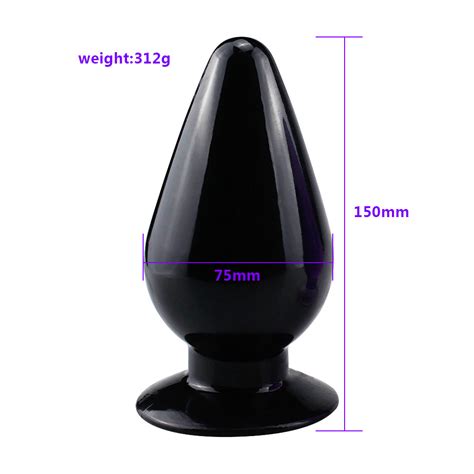 Super Big Size Anal Butt Plugs Trainer Kit Erotic Sex Toys For Adult
