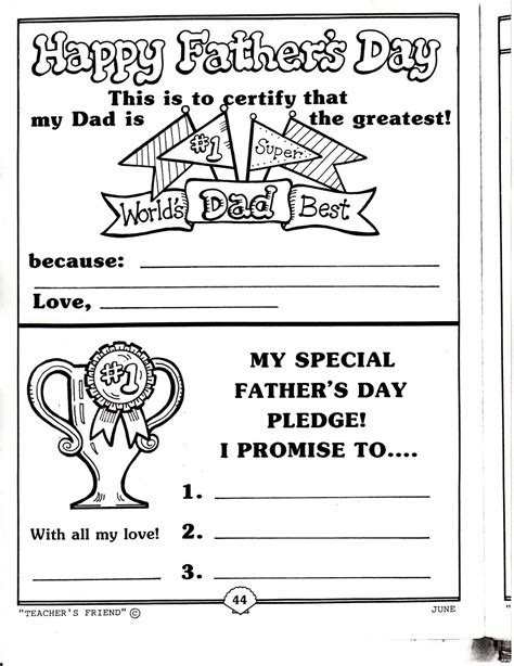 Fathers Day Activities And Printables Lets Celebrate