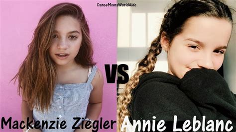 Mackenzie Ziegler Vs Annie Leblanc Con Imágenes Chicas