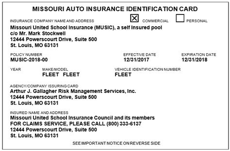 Proof Blank Fillable Fake Car Insurance Card Template 290038