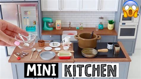 Worlds Smallest Kitchen Tour Extreme Real Miniature Cooking Youtube