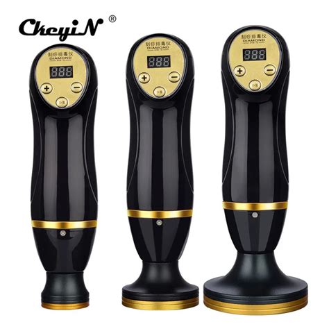 Electric Therapy Scraping Chinese Guasha Tool Facial Body Massage Strong Suction Moisture