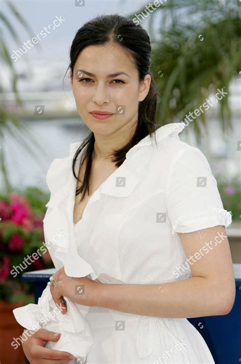 Serbian Actress Marija Petronijevic Poses During Editorial Stock Photo