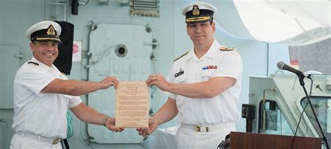 New Co For Hmcs Montreal Trident Newspaper