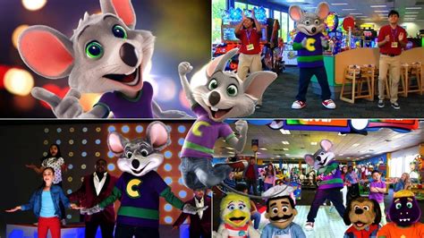 Best 5 Cool And Funny Chuck E Cheeses Easy Dance With Chuck E And His