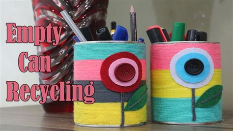 DIY Tin Can Recycling | Home Decor Crafts out of Tin Cans ...