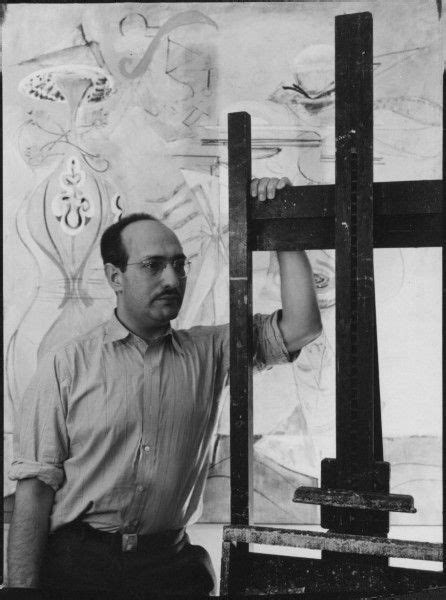 Mark Rothko With Easel Slow Swirl At The Edge Of The Sea In Background