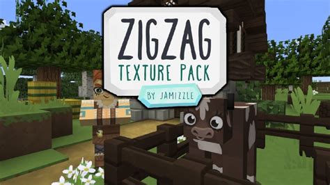 Minecraft Bedrock Zigzag Texture Pack Bedrockmc