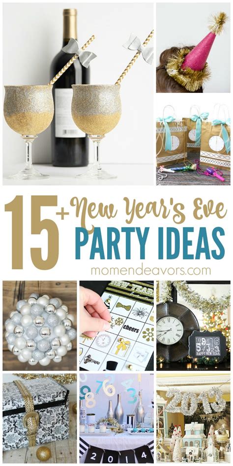 Come and join us ; 15+ DIY New Year's Eve Party Ideas