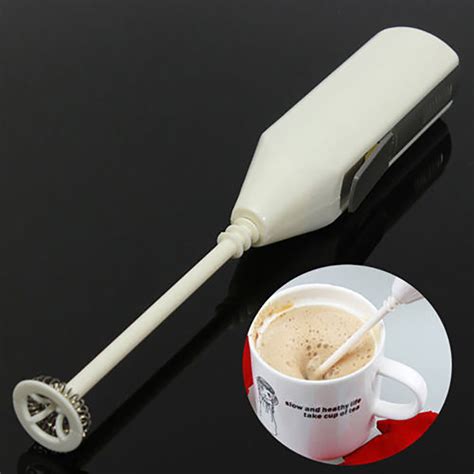It makes great hot frothy cappuccino within minutes and it also makes. SPRING PARK Handy Electric Milk Frother Handheld Electric ...