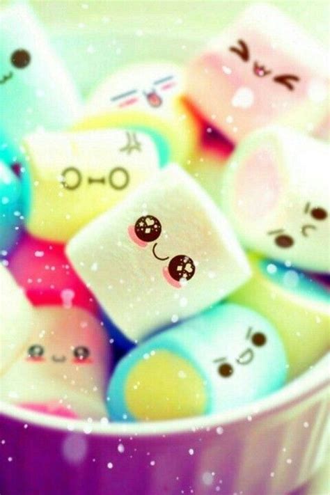 Super cute | Cute marshmallows, Cute marshmallows wallpaper, Cute